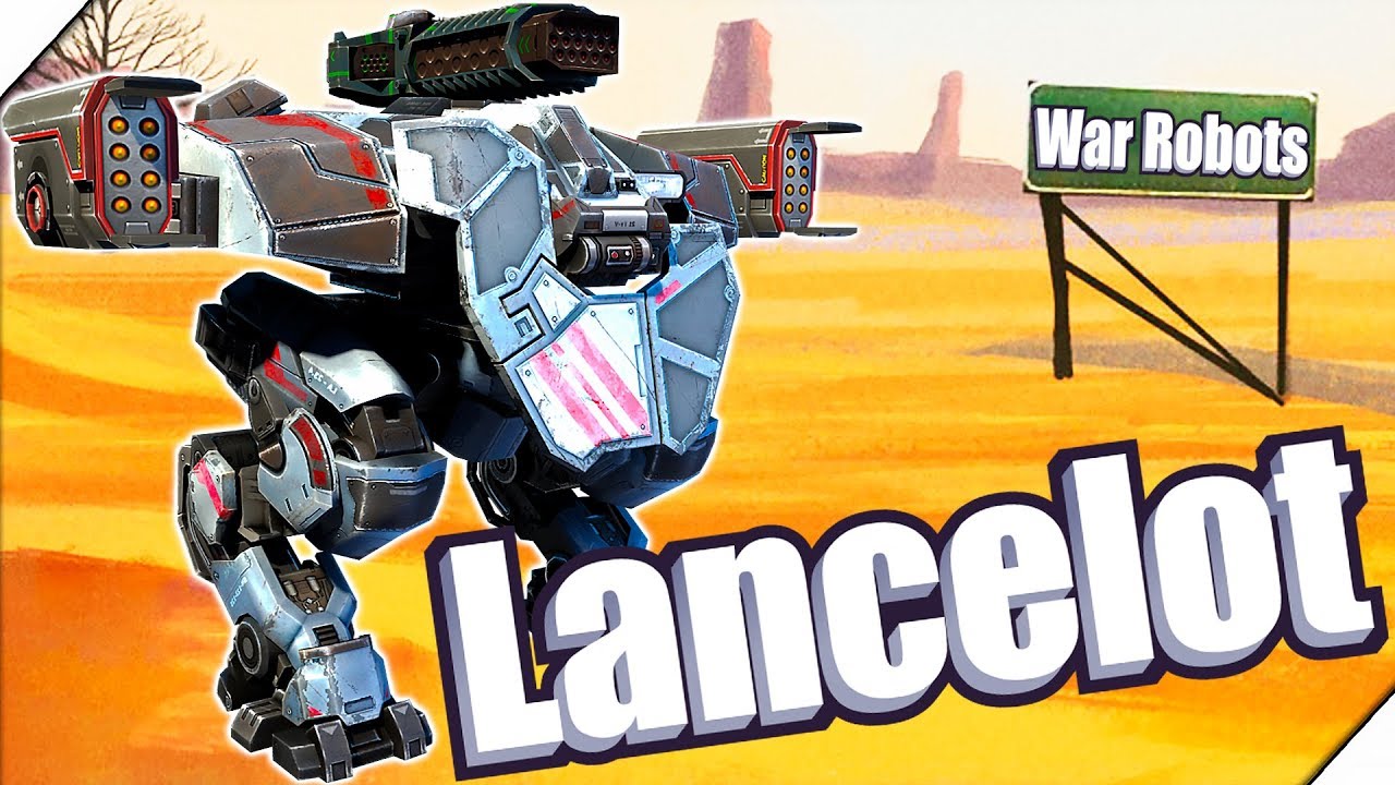 Грозный Робот Ланселот - Игра War Robots Lancelot. Андроид игра