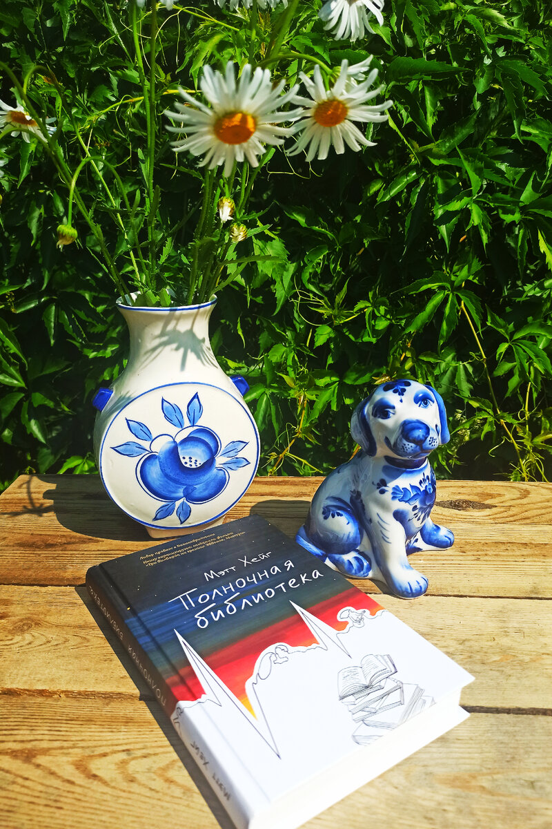 «Полночная библиотека» Мэтт Хейг, Новинка 2021. Фото автора канала 