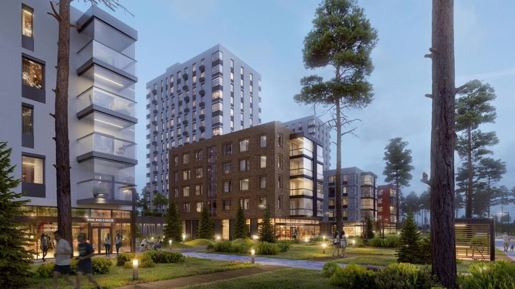 Проект предусматривает строительство жилья комфорт-класса | Проект T+T Architects