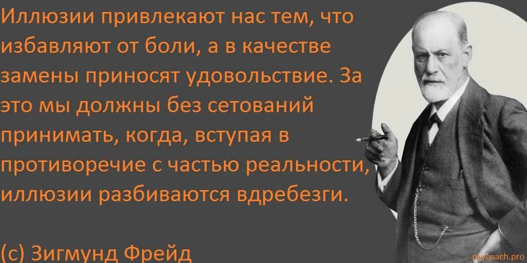 Автор строк - Зигмунд Фрейд.