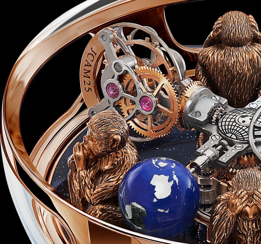 
Часы Astronomia 3 Wise Monkeys, фрагмент