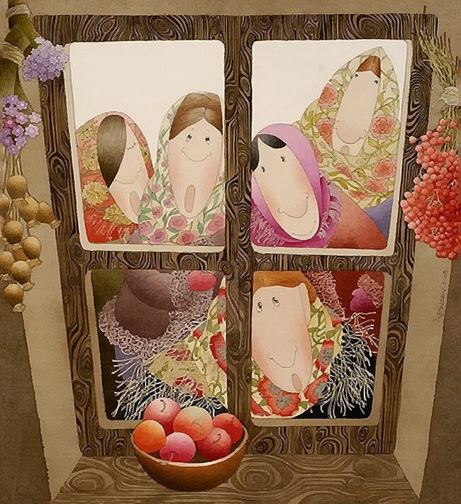 "Коляда", художник Виктория Процив