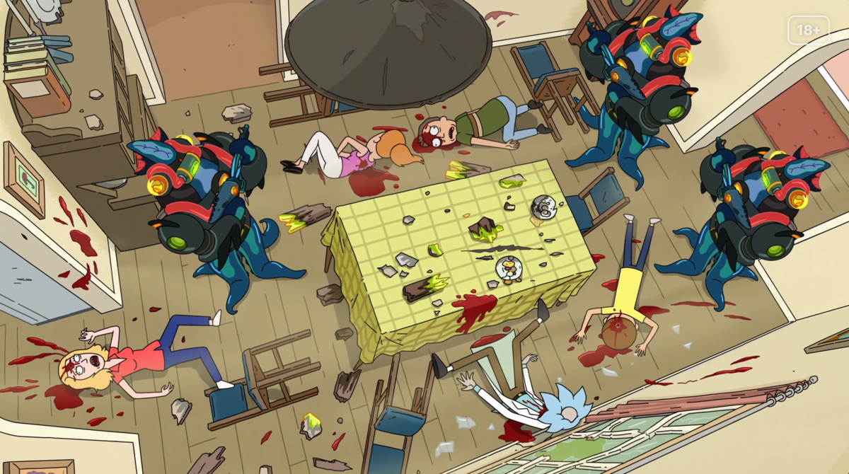 Новый сезон не скупится на насилие