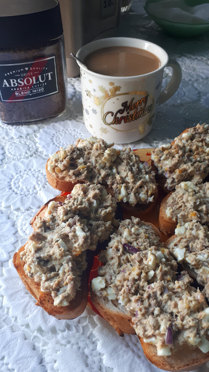 Бутерброды на завтрак