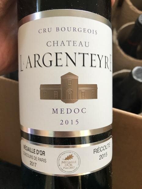 Medoc АОС Chateau L’Argenteyre Cru Bourgeois, 2015