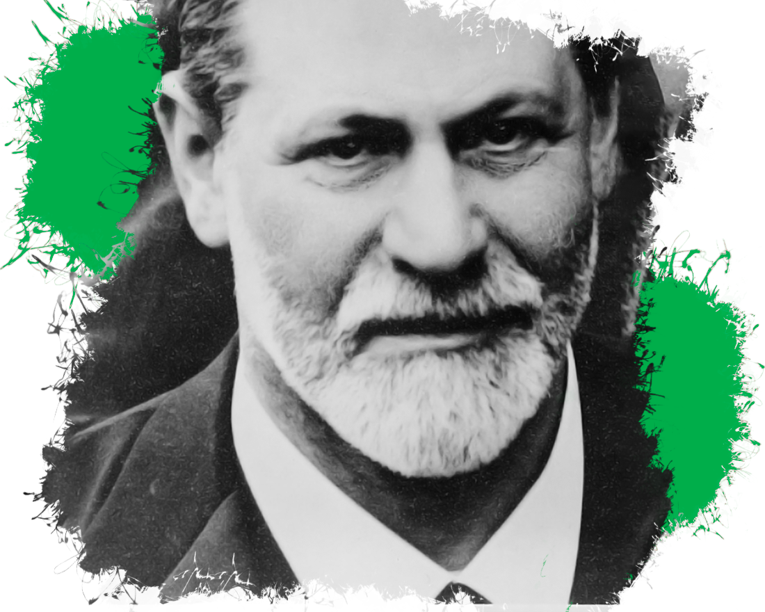 1. Зигмунд Фрейд — основатель психоанализа. Оказал значительное влияние на психологию, медицину, социологию, антропологию, литературу и искусство XX века