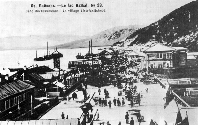 Озеро Байкал. Село Лиственичное. Фото: rzd-expo.ru