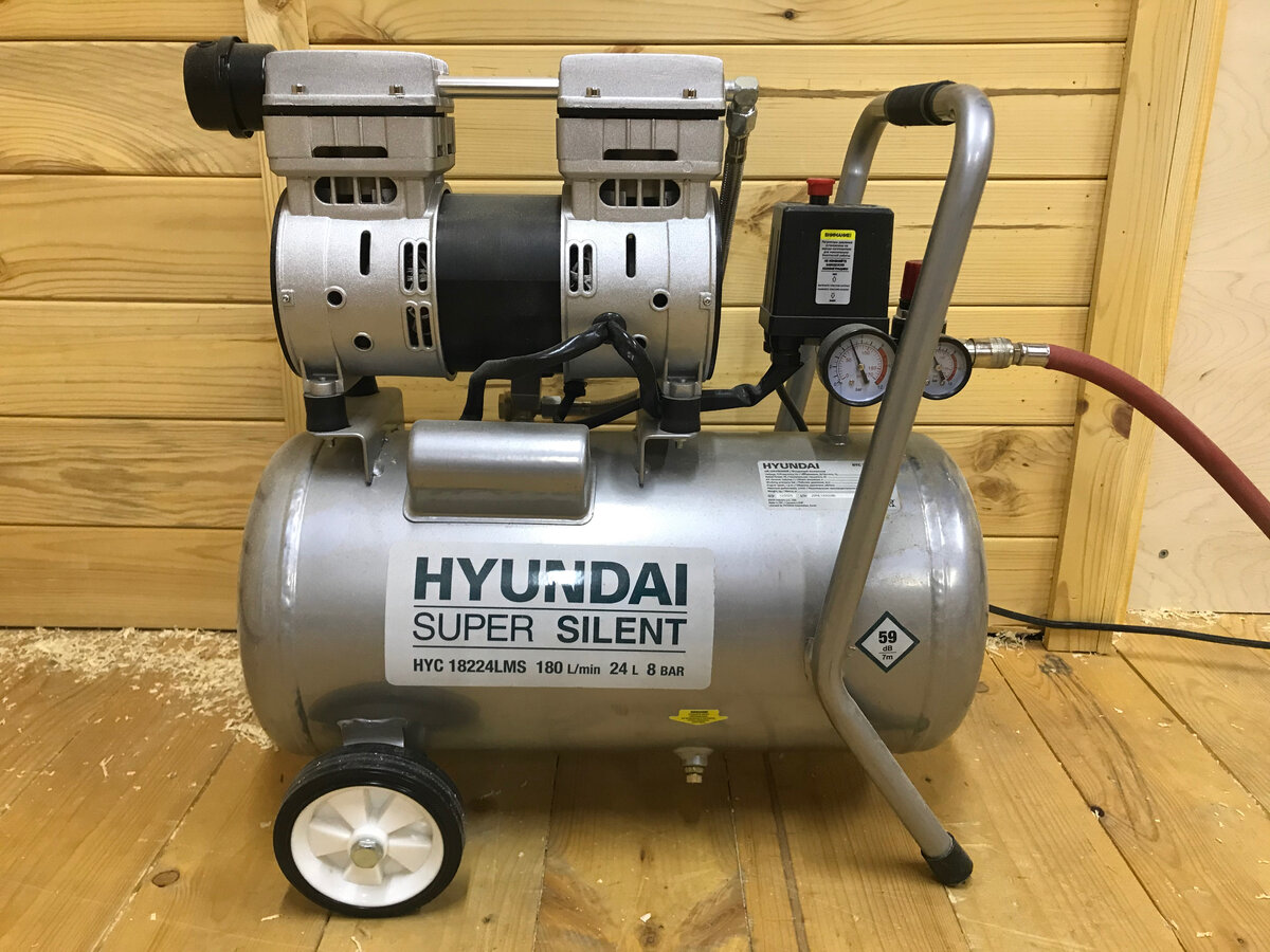 Компрессор безмасляный hyundai hyc 3050s. Hyundai HYC 18224lms.