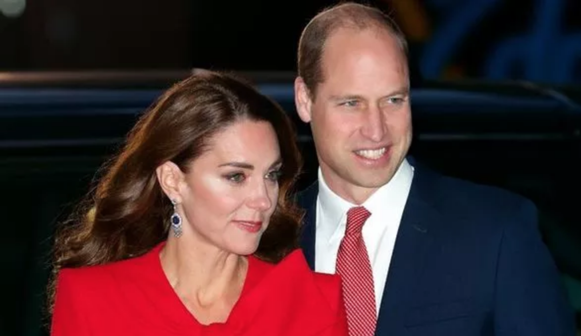 Фотография Кейт и Уильяма с рождественского концерта. Фотография из открытого источника.