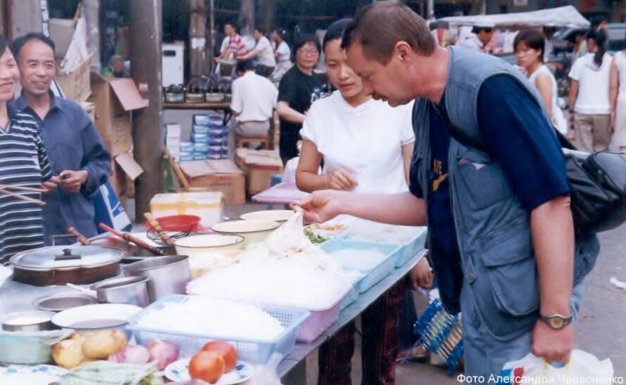 Фото автора. Тайвань. Уличная еда.
