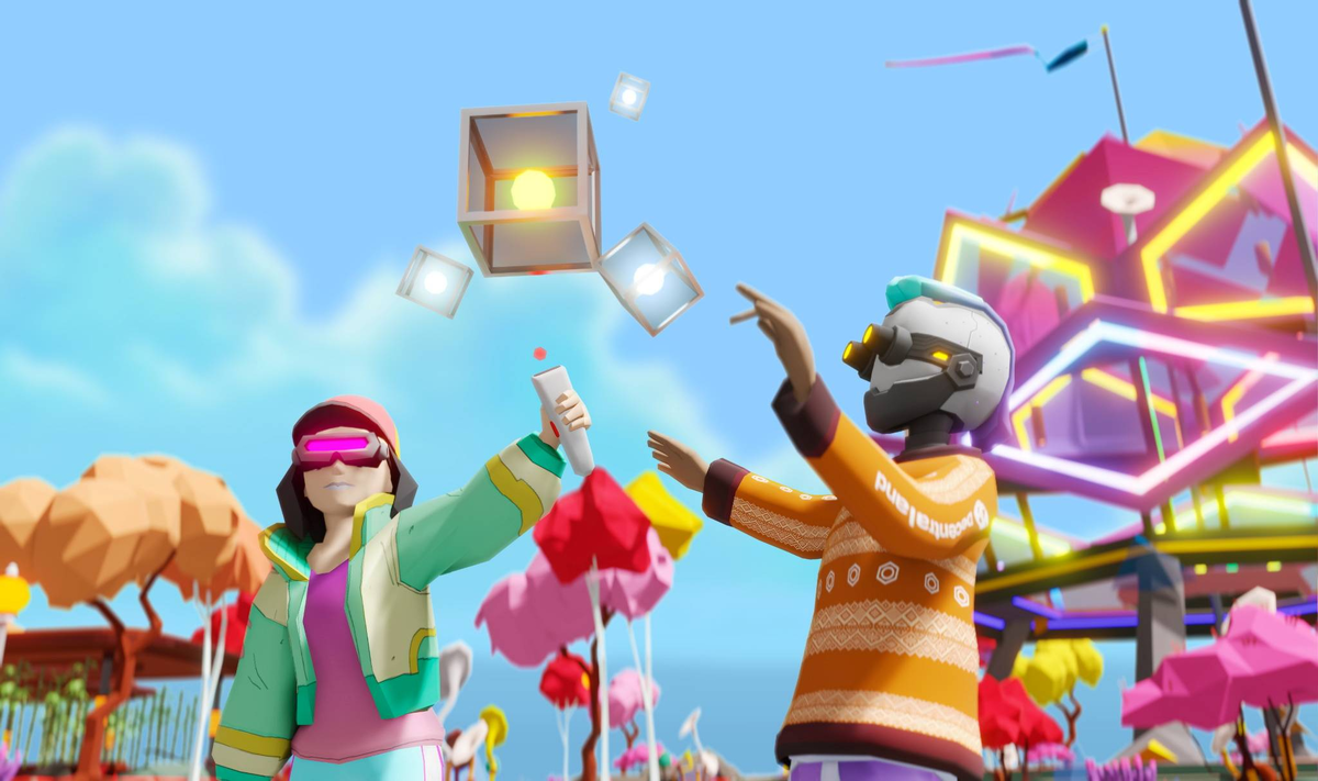 Интерфейс Decentraland.