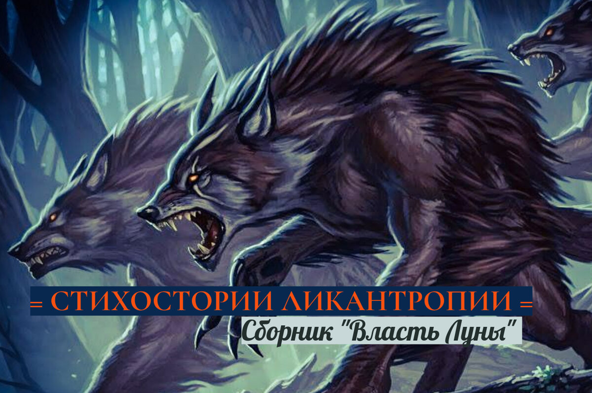 Для всех любителей и почитателей темы про оборотней (ликантропов, вервольфов или волколаков) создан этот поэтический сборник!