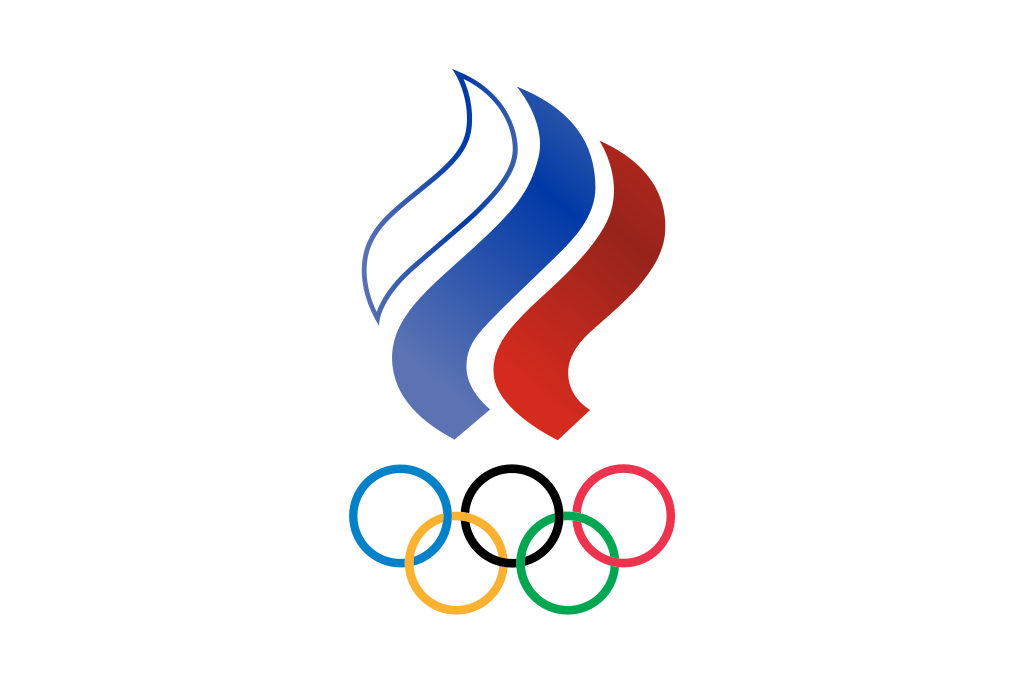 Флаг ROC, используемый "НАШИМИ" на Пекин-2022