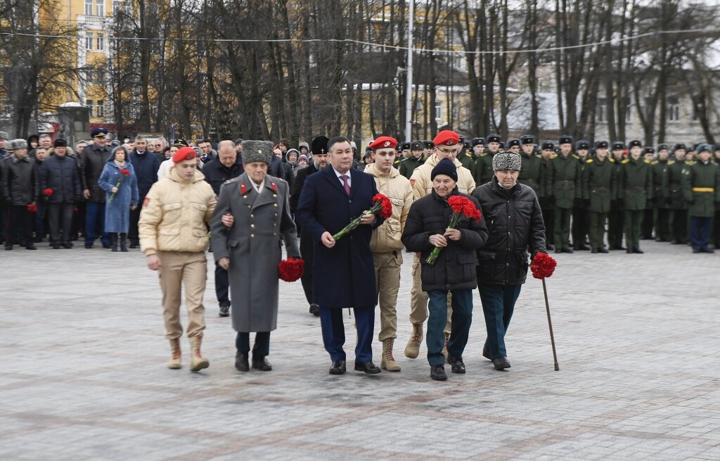 В Твери прошли торжества в честь Дня защитника Отечества