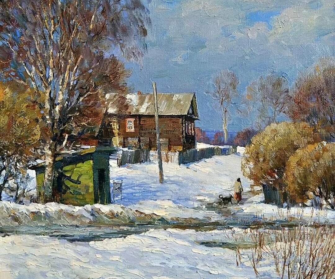 март в живописи