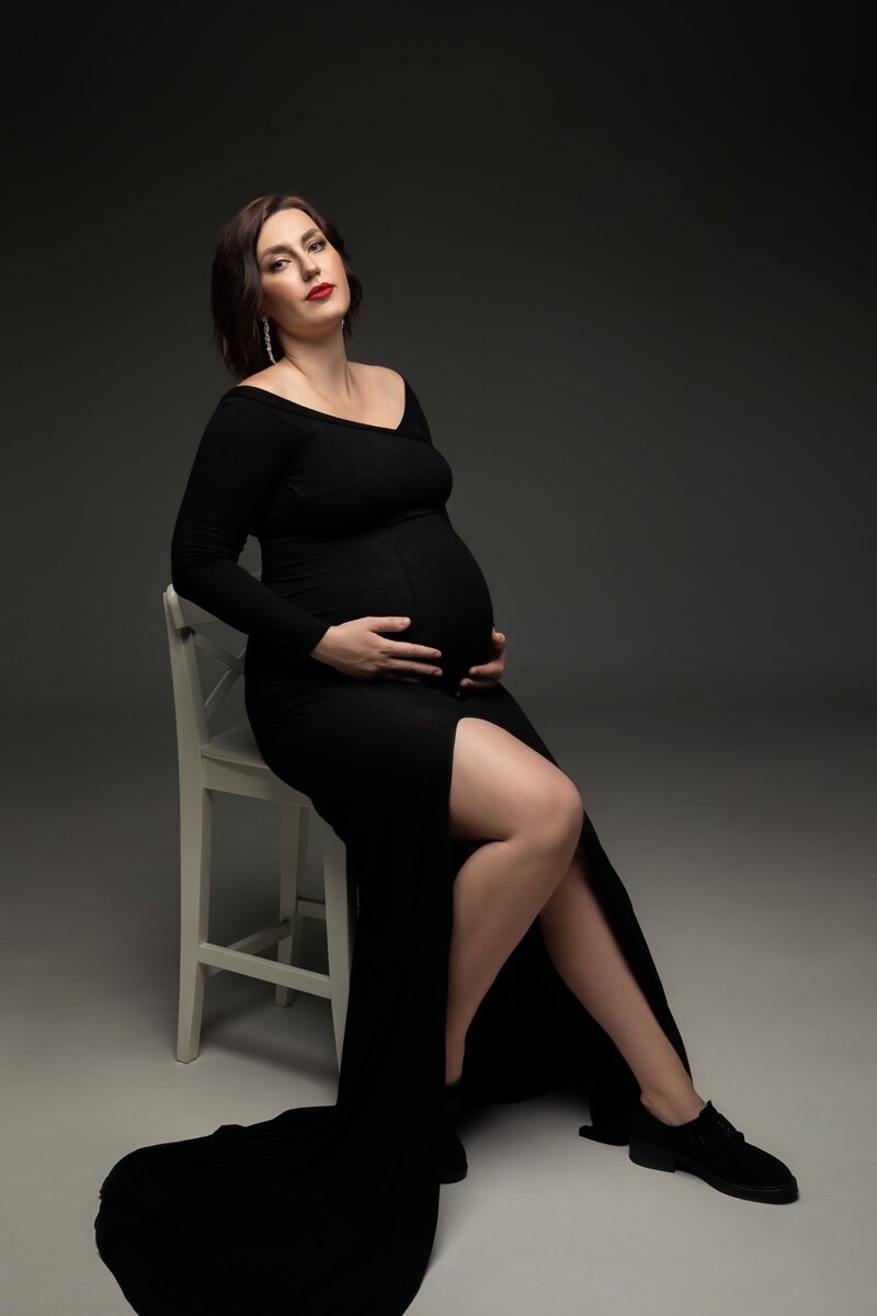 Хоть в третью беременность сделала профессиональную фотосессию 