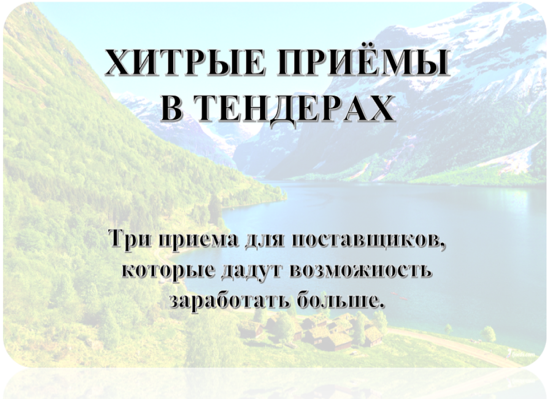 Три приема в тендерах, которые дают возможность заработать больше. | ТЕНДЕРЫ  ДЛЯ НАЧИНАЮЩИХ | Дзен