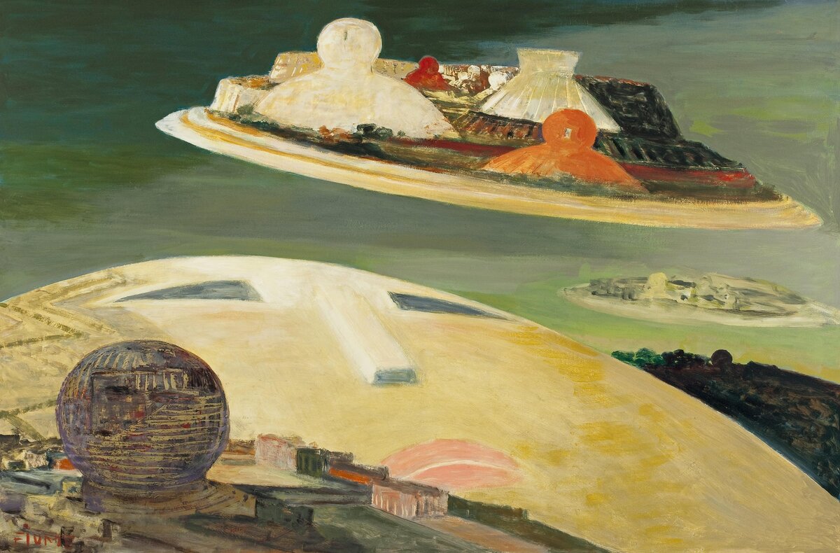 Летающие планеты
Сальваторе Фиюме
Италия, вторая половина XX в.
