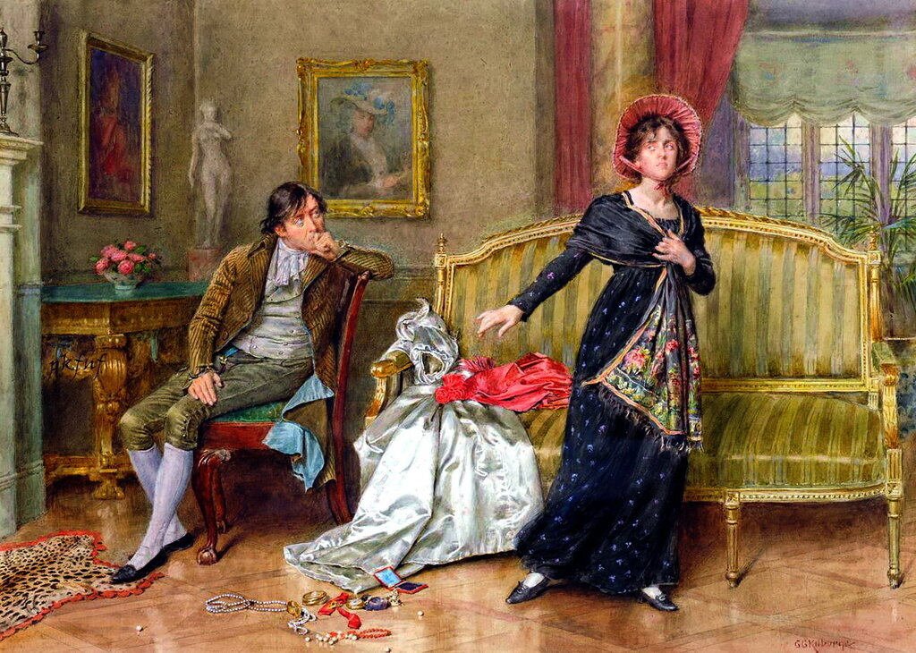 Картина Джорджа Гудвина Килберна (1839-1924)