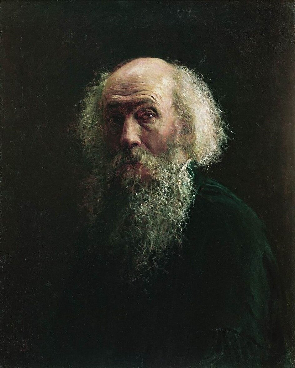 Автопортрет Николая Ге (1892 год) 