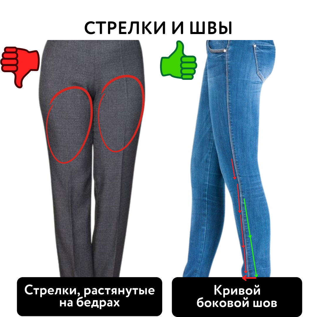 Идеальные стрелки на брюках: как исправить недостатки