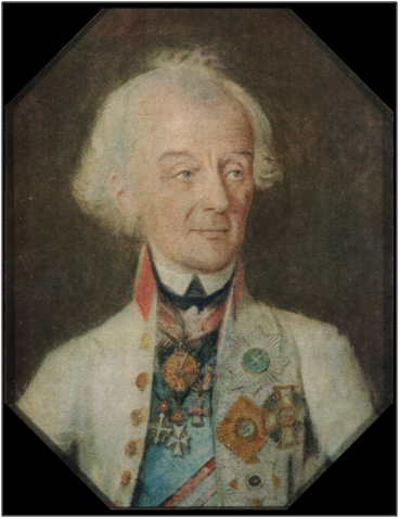 Иоганн Генрих Шмидт. Портрет А.В. Суворова. 1800 г. Государственный Эрмитаж. 