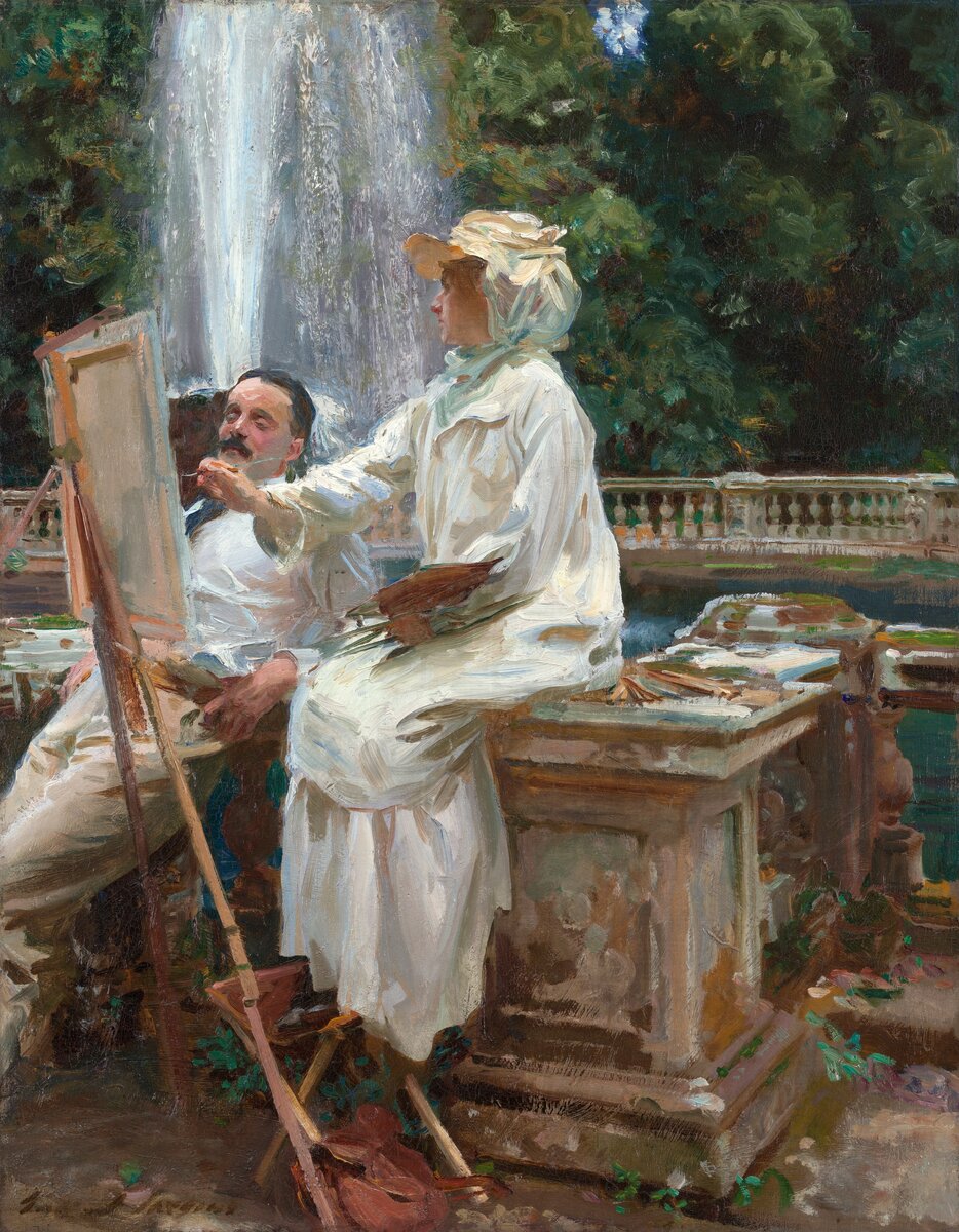 «Фонтан, Вилла Торлония, Фраскати, Италия»