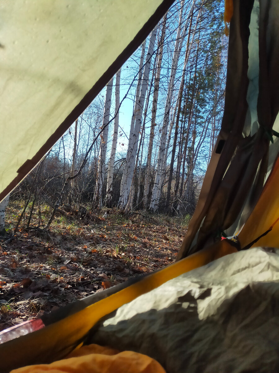 Вид из палатки - это отдельное удовольствие. Всегда разный и никогда не надоедает