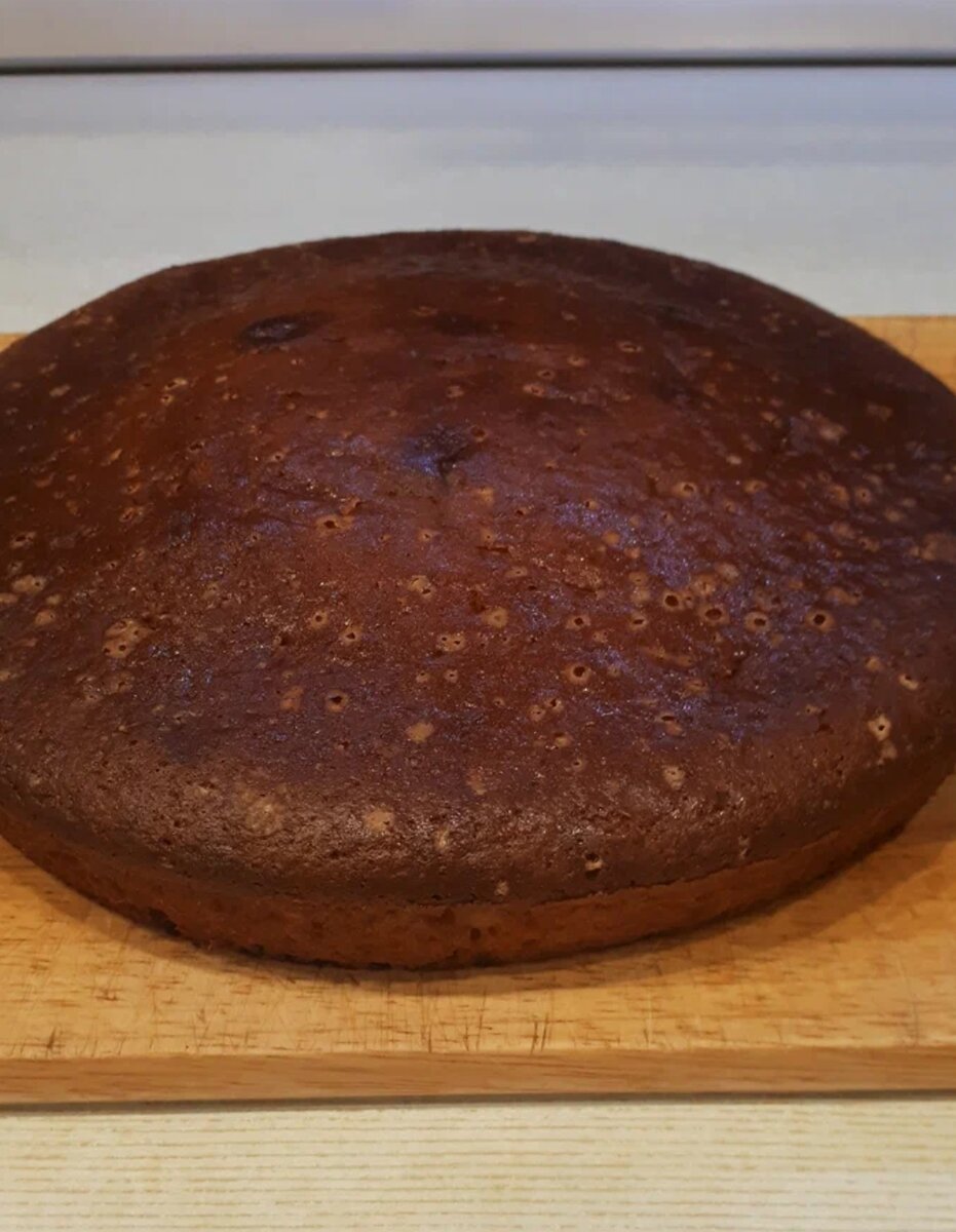 Бисквит готов