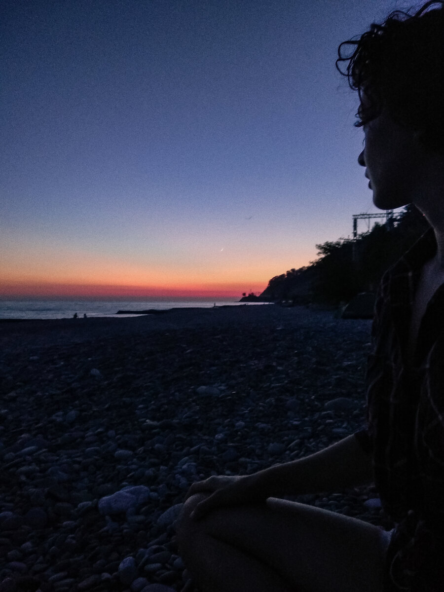 Дикий пляж Дагомыса, 2019г.