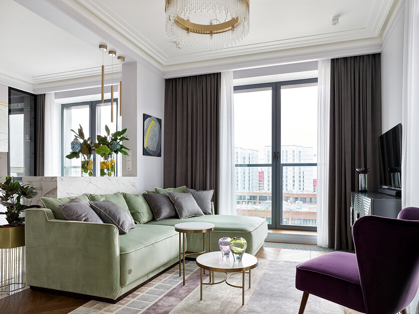 Фрагмент интерьера. Автор проекта: Ульяна Степанищева.