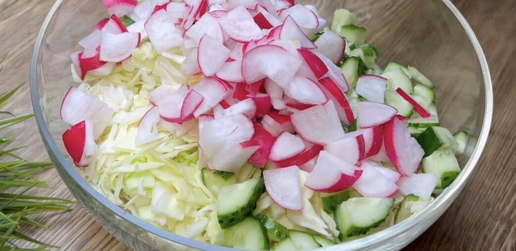 Легкий салат на каждый день=)