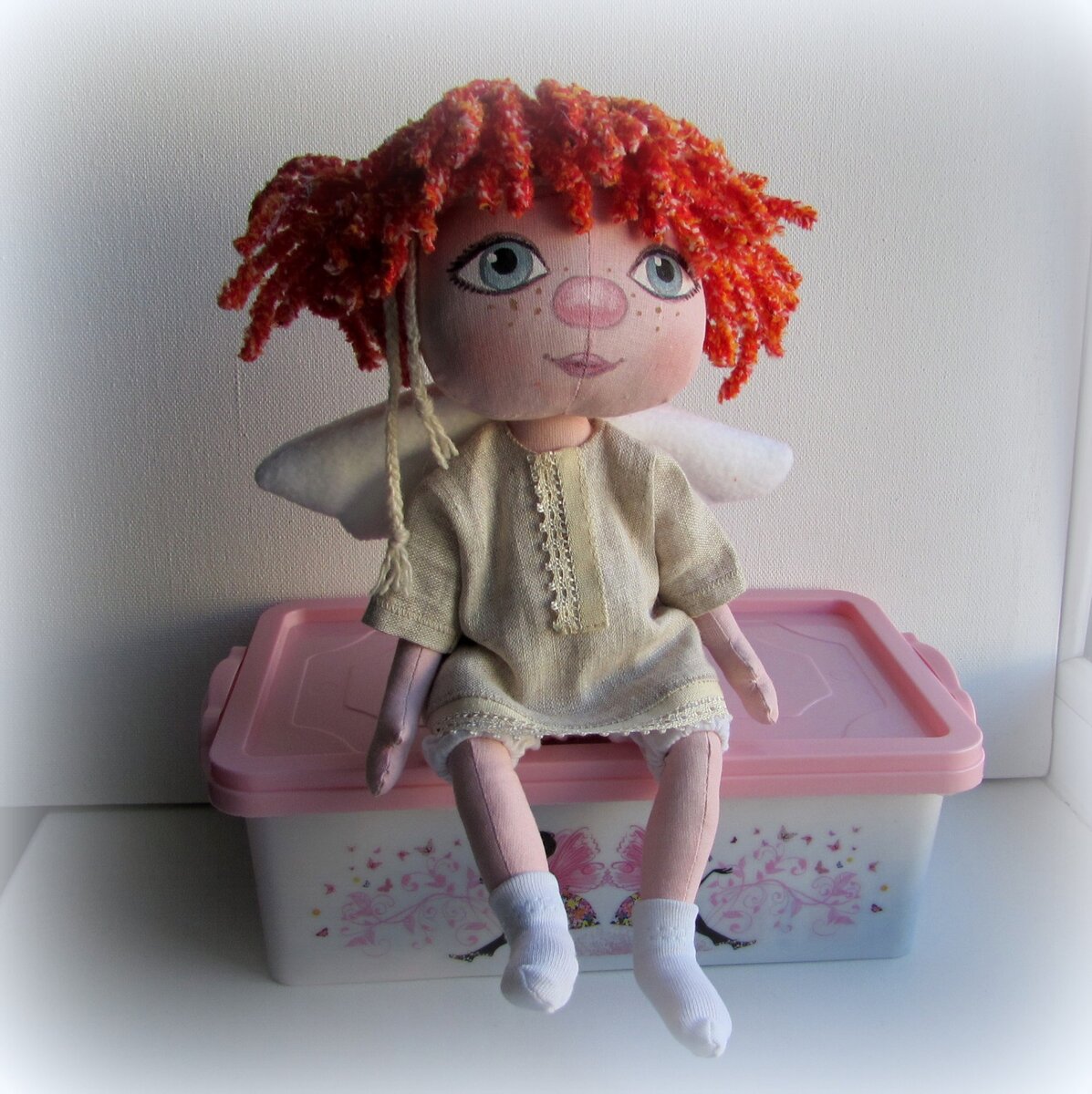 Кукла рыжий Ангел