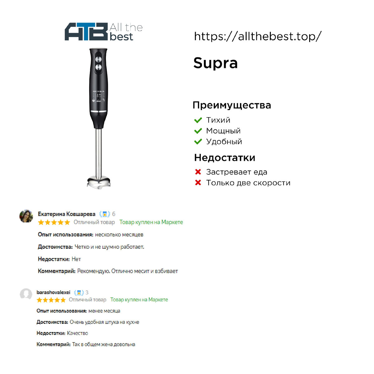 Блендер SUPRA
