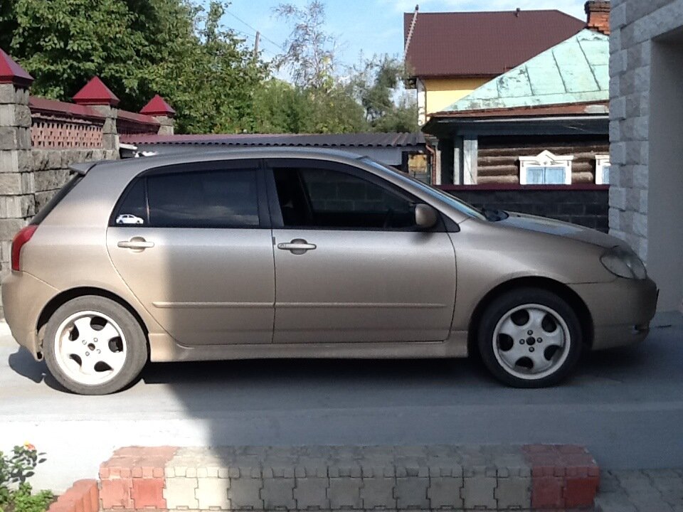 Первой нашей машиной была Toyota Allex 🪴🪴🪴