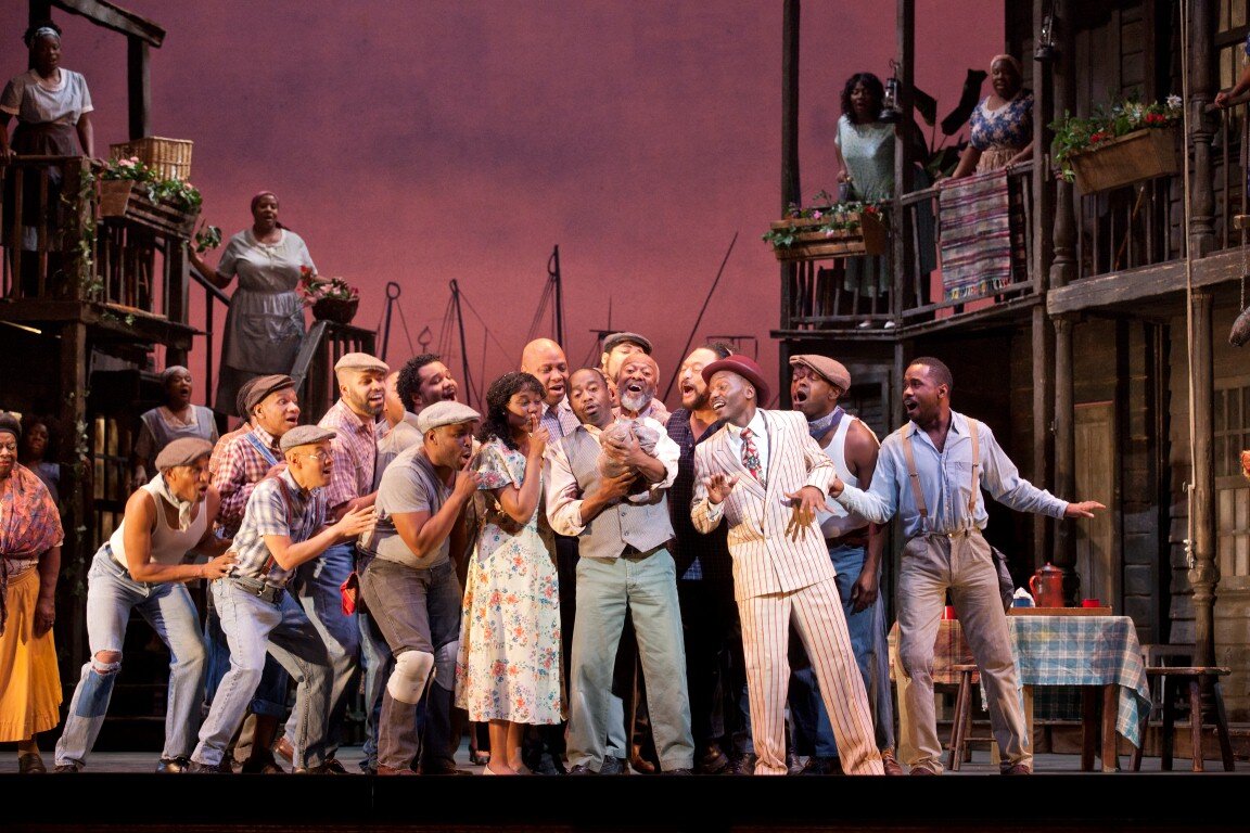 Сцена из оперы Джорджа Гершвина «Порги и Бесс». Источник: www.simhatk.wordpress.com