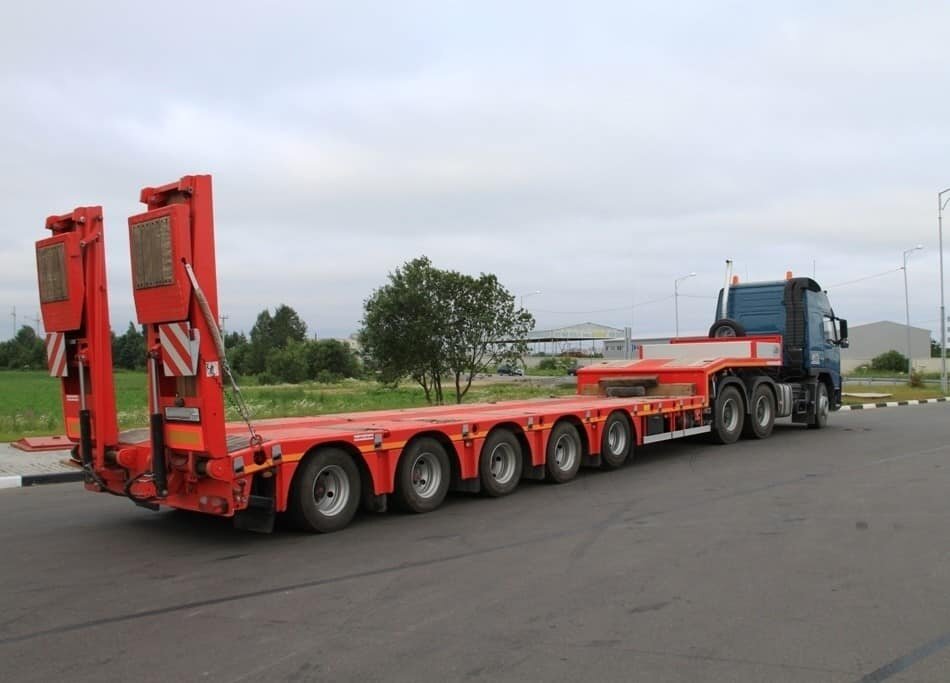 Трал на погрузке