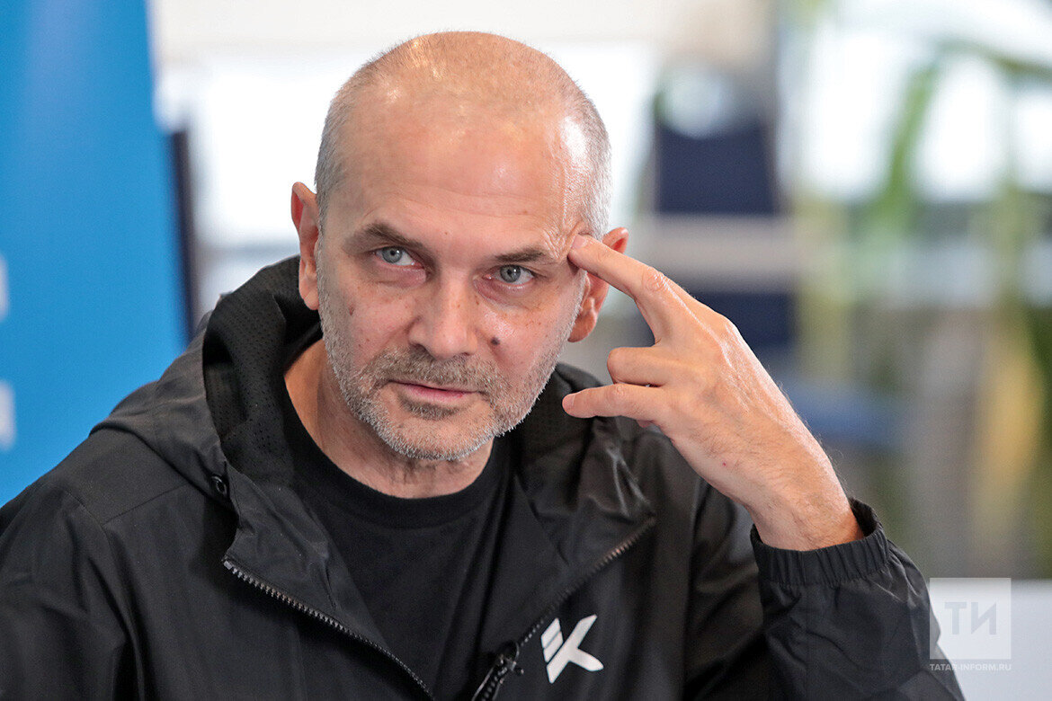 ​Фарид Бикчантаев: «Театр и искусство в целом, по большому счету, никогда не угонятся за тем, что происходит в жизни, за проблемами» Фото: © Рамиль Гали / «Татар-информ»