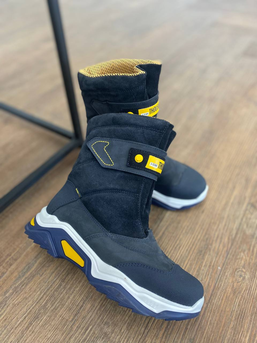 На фото модель обуви SHOESLEL, арт. 1937 в синем цвете 