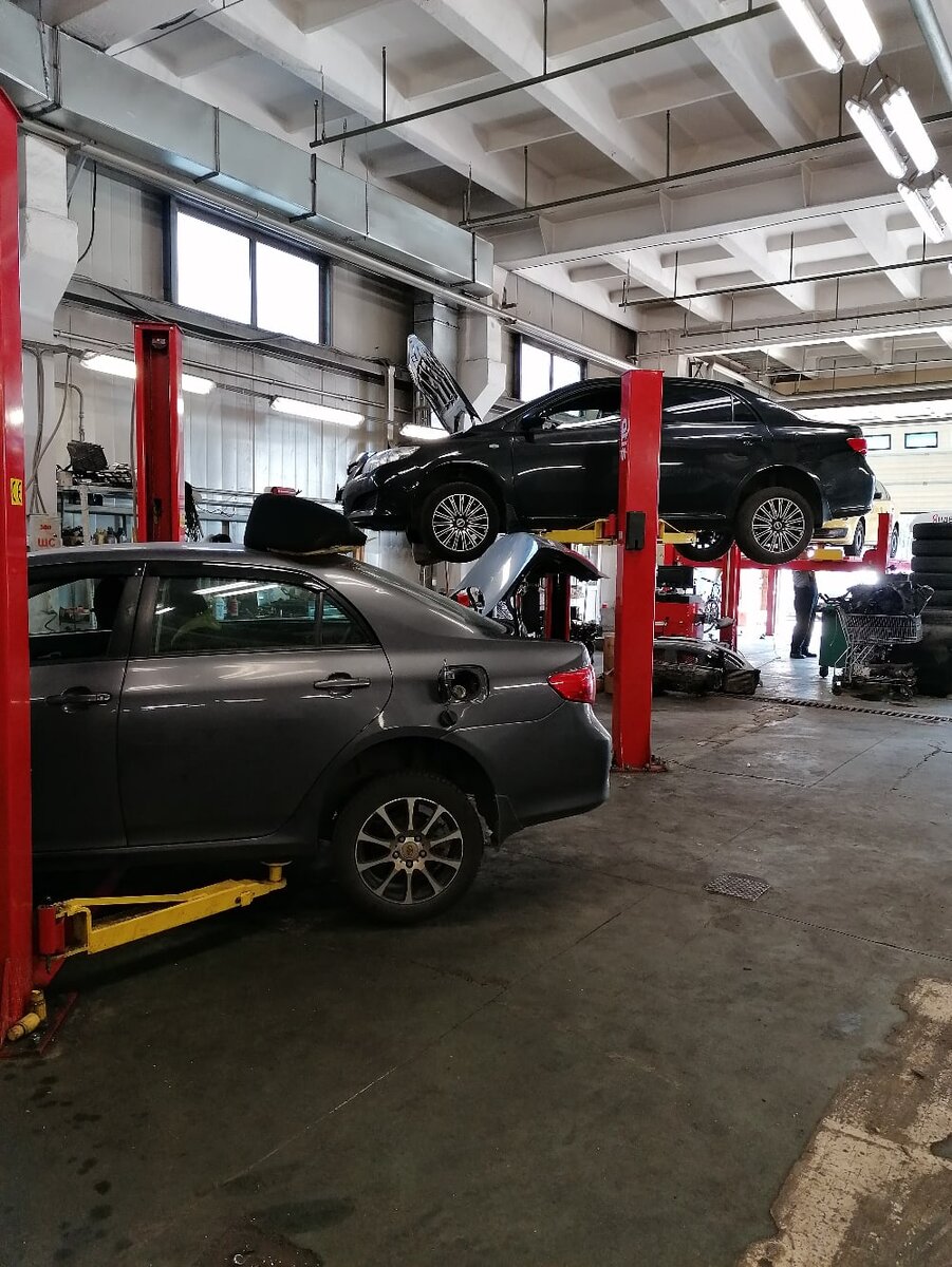 Тойоты готовятся к замене РКПП на АКПП, фото из личного архива