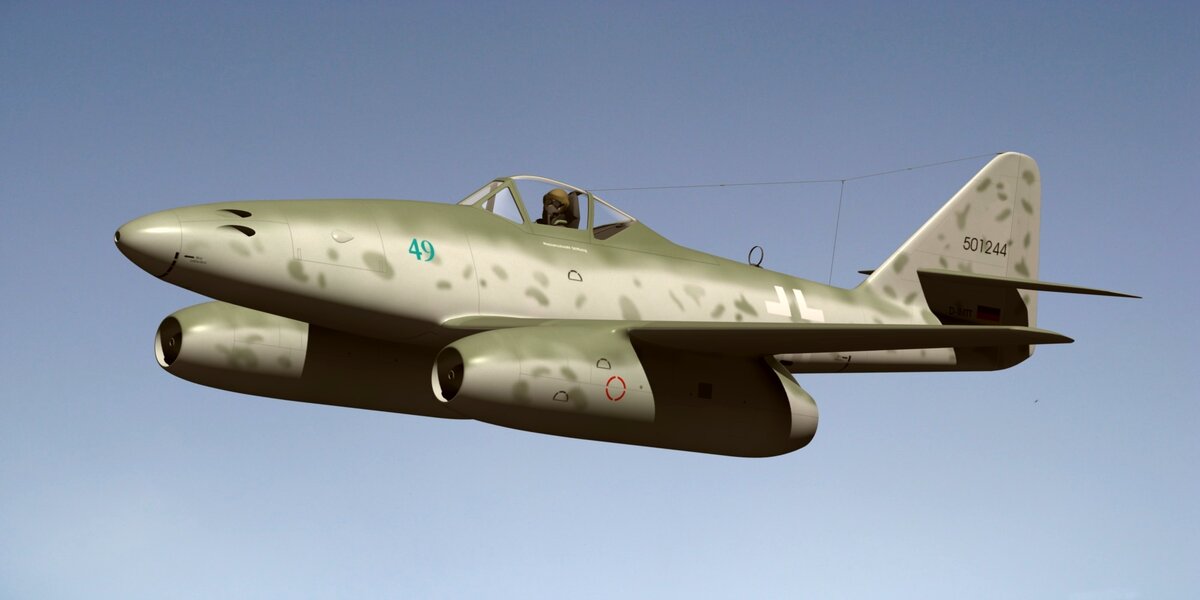 Реактивный истребитель Messerschmitt Me 262