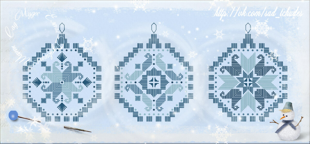 Ёлочные шары (превью), дизайнер Елена Шатт