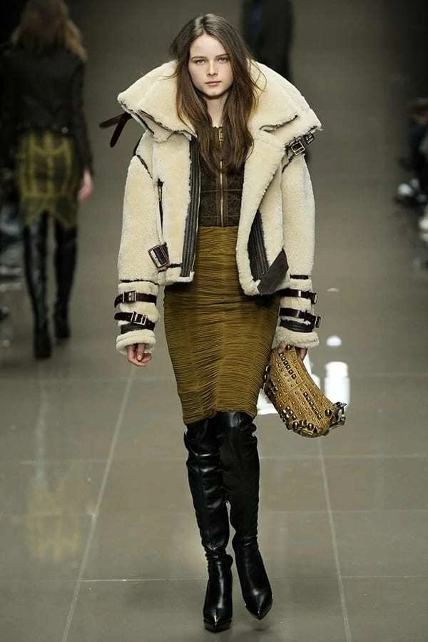 Дубленка Burberry Prorsum