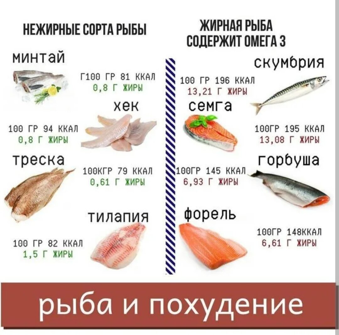 Виды рыб употребляемых в пищу. Сорта рыбы по жирности таблица. Нежирные сорта рыбы перечень. Жирная и нежирная рыба таблица. Белые сорта рыбы нежирные.