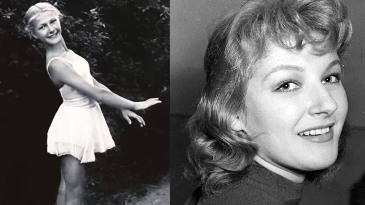 Светлана Дружинина в юности