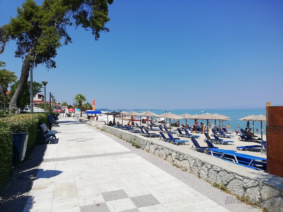 Центральный пляж Ханиоти