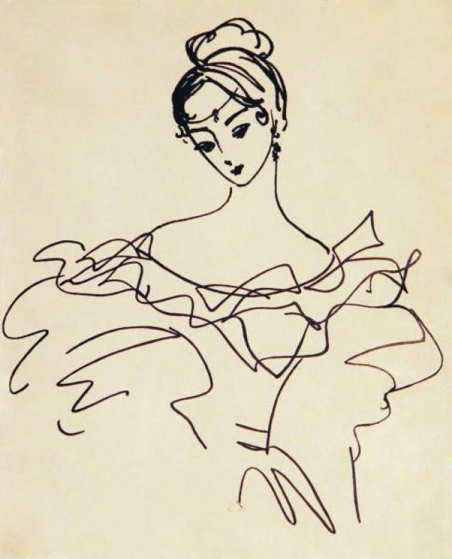 Рисунок Нади Рушевой