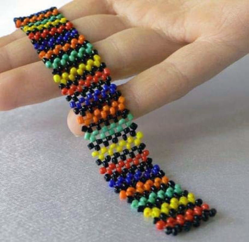 BEADING TUTORIAL! Bugle Bead Bracelets: Part I