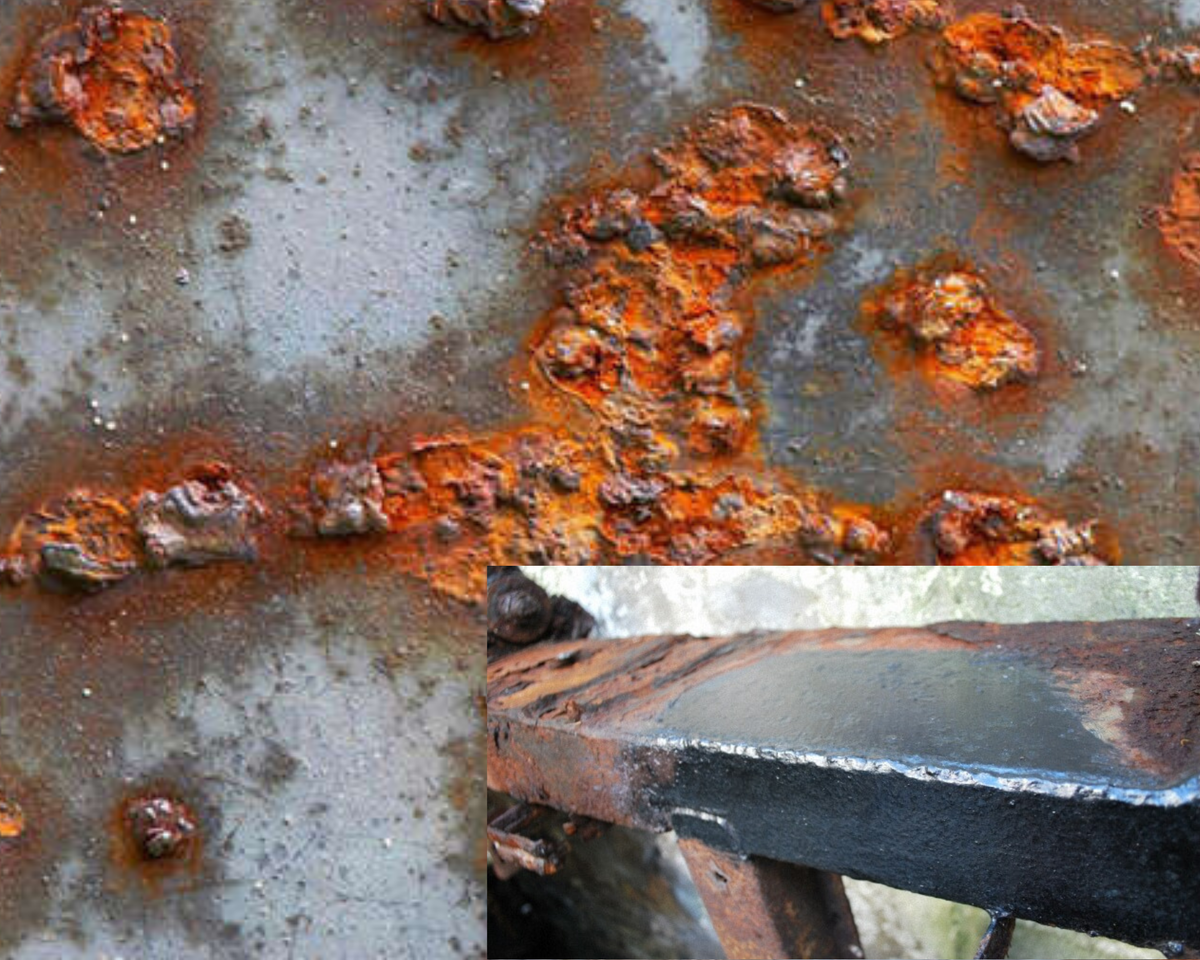 Коррозия на месте сварных швов и не только