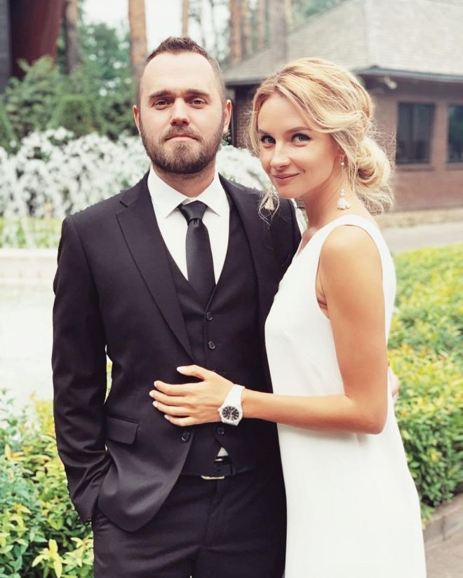 Актриса с мужем